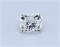Natural Diamond 1.00 Carats, Princess with  Cut, H Color, SI2 Clarity and Certified by HRD