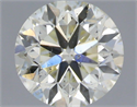 Natural Diamond 0.70 Carats, Round with Very Good Cut, K Color, SI1 Clarity and Certified by IGI