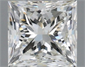 Diamante Natural 1.00 quilates, Princesa , Color H, claridad IF y certificado HRD
