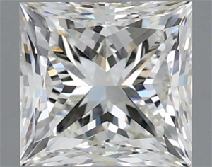 Foto Diamante Natural 1.00 quilates, Princesa , Color H, claridad IF y certificado HRD de