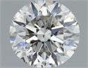 Diamante Natural 0.41 quilates, Redondo , Color H, claridad SI2 y certificado IGI