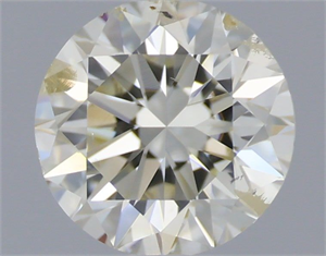 Picture of Natural Diamond 0.51 Carats, Round with Excellent Cut, K Color, SI2 Clarity and Certified by IGI
