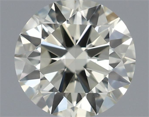 Picture of Natural Diamond 0.43 Carats, Round with Excellent Cut, L Color, VS1 Clarity and Certified by IGI