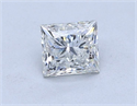 Natural Diamond 1.01 Carats, Princess with  Cut, H Color, SI2 Clarity and Certified by GIA