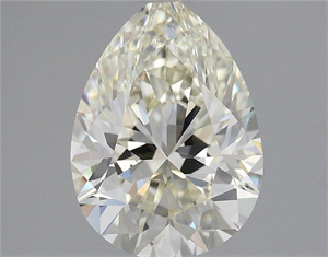 Picture of Natural Diamond 2.08 Carats, Pear with  Cut, L Color, VVS2 Clarity and Certified by GIA