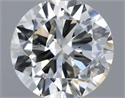 Natural Diamond 0.40 Carats, Round with Very Good Cut, I Color, I1 Clarity and Certified by IGI