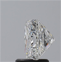 Natural Diamond 2.01 Carats, Princess with  Cut, H Color, I1 Clarity and Certified by GIA