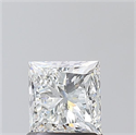 Diamante Natural 1.14 quilates, Princesa , Color G, claridad SI1 y certificado GIA