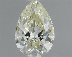 Picture of Natural Diamond 0.72 Carats, Pear with  Cut, N Color, SI1 Clarity and Certified by GIA