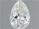 Natural Diamond 0.30 Carats, Pear with  Cut, I Color, VS1 Clarity and Certified by GIA