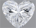 Natural Diamond 0.24 Carats, Heart with  Cut, D Color, VVS1 Clarity and Certified by GIA