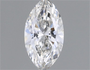 Picture of Natural Diamond 0.18 Carats, Marquise with  Cut, H Color, VS2 Clarity and Certified by GIA