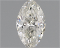 Natural Diamond 0.18 Carats, Marquise with  Cut, I Color, SI1 Clarity and Certified by GIA