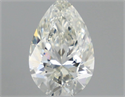 Diamante Natural 0.51 quilates, De pera , Color J, claridad SI1 y certificado GIA