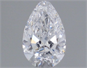Diamante Natural 0.32 quilates, De pera , Color D, claridad SI1 y certificado GIA