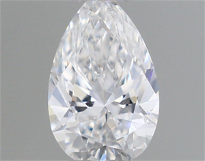 Foto Diamante Natural 0.24 quilates, De pera , Color D, claridad VS2 y certificado GIA de