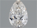 Natural Diamond 0.26 Carats, Pear with  Cut, F Color, VS1 Clarity and Certified by GIA