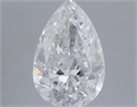 Natural Diamond 1.16 Carats, Pear with  Cut, F Color, I1 Clarity and Certified by IGI