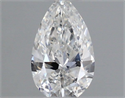 Diamante Natural 0.24 quilates, De pera , Color F, claridad VVS2 y certificado GIA
