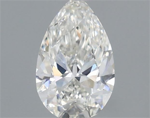 Foto Diamante Natural 0.28 quilates, De pera , Color H, claridad VVS1 y certificado GIA de