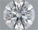 Diamante Natural 0.42 quilates, Redondo , Color F, claridad I1 y certificado IGI