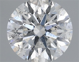 Foto Diamante Natural 0.42 quilates, Redondo , Color F, claridad I1 y certificado IGI de