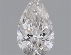 Foto Diamante Natural 0.19 quilates, De pera , Color H, claridad VVS2 y certificado GIA de