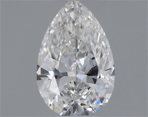Foto Diamante Natural 0.18 quilates, De pera , Color E, claridad VS2 y certificado GIA de