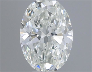 Picture of Natural Diamond 0.20 Carats, Oval with  Cut, F Color, SI1 Clarity and Certified by GIA