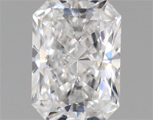 Picture of Natural Diamond 0.23 Carats, Radiant with  Cut, E Color, VS2 Clarity and Certified by GIA