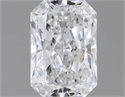 Natural Diamond 0.35 Carats, Radiant with  Cut, E Color, VVS1 Clarity and Certified by GIA