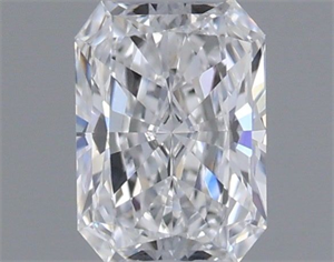 Foto Diamante Natural 0.30 quilates, Radiante , Color D, claridad VS1 y certificado GIA de