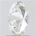 Natural Diamond 0.70 Carats, Oval with  Cut, G Color, VS1 Clarity and Certified by GIA