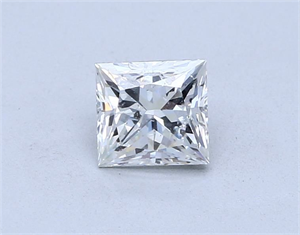 Picture of Natural Diamond 1.07 Carats, Princess with  Cut, H Color, SI2 Clarity and Certified by GIA