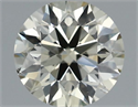 Natural Diamond 0.60 Carats, Round with Excellent Cut, M Color, SI1 Clarity and Certified by IGI