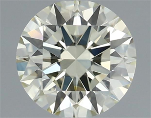 Picture of Natural Diamond 0.73 Carats, Round with Excellent Cut, N Color, VVS2 Clarity and Certified by IGI