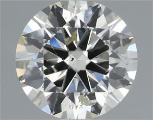 Foto Diamante Natural 0.72 quilates, Redondo , Color K, claridad SI2 y certificado IGI de