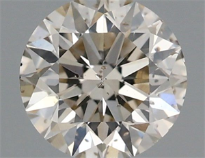 Picture of Natural Diamond 0.77 Carats, Round with Excellent Cut, L Color, SI2 Clarity and Certified by IGI