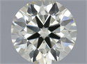 Natural Diamond 0.60 Carats, Round with Excellent Cut, M Color, VS1 Clarity and Certified by IGI