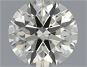 Natural Diamond 0.70 Carats, Round with Excellent Cut, L Color, VS1 Clarity and Certified by IGI