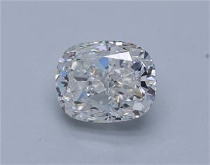 Foto Diamante Natural 4.01 quilates, Del cojín , Color H, claridad VS1 y certificado GIA de