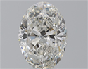 Diamante Natural 3.00 quilates, Ovalado , Color G, claridad SI2 y certificado GIA