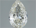 Natural Diamond 0.40 Carats, Pear with  Cut, I Color, SI1 Clarity and Certified by IGI