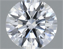 Natural Diamond 0.52 Carats, Round with Excellent Cut, E Color, VS2 Clarity and Certified by GIA