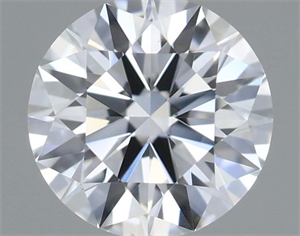 Picture of Natural Diamond 0.52 Carats, Round with Excellent Cut, E Color, VS2 Clarity and Certified by GIA