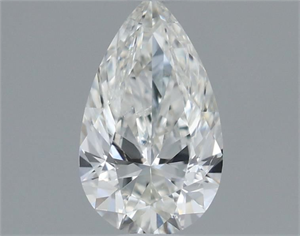 Picture of Natural Diamond 0.30 Carats, Pear with  Cut, I Color, SI1 Clarity and Certified by GIA