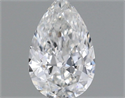 Natural Diamond 0.30 Carats, Pear with  Cut, E Color, SI1 Clarity and Certified by GIA