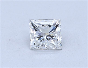 Picture of Natural Diamond 1.01 Carats, Princess with  Cut, F Color, SI2 Clarity and Certified by GIA