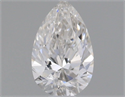 Diamante Natural 0.40 quilates, De pera , Color H, claridad VS1 y certificado GIA