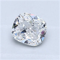 Diamante Natural 1.04 quilates, Del cojín , Color G, claridad VS1 y certificado GIA